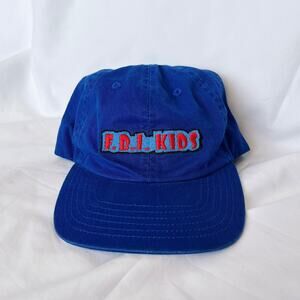Vintage 1990s F.B.I. Kids Hat Small Adult Size